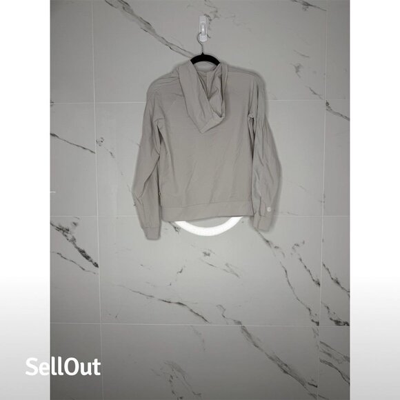 Max Studio Women's Gray Full-Zip Lightweight Hoodie Size S running athletic - Picture 6 of 9